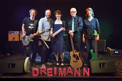 Musikalische Runden drehen - Konzert der Gruppe "dreimann" im kult Westmünsterland am 10. Mai / Vorverkauf hat begonnen